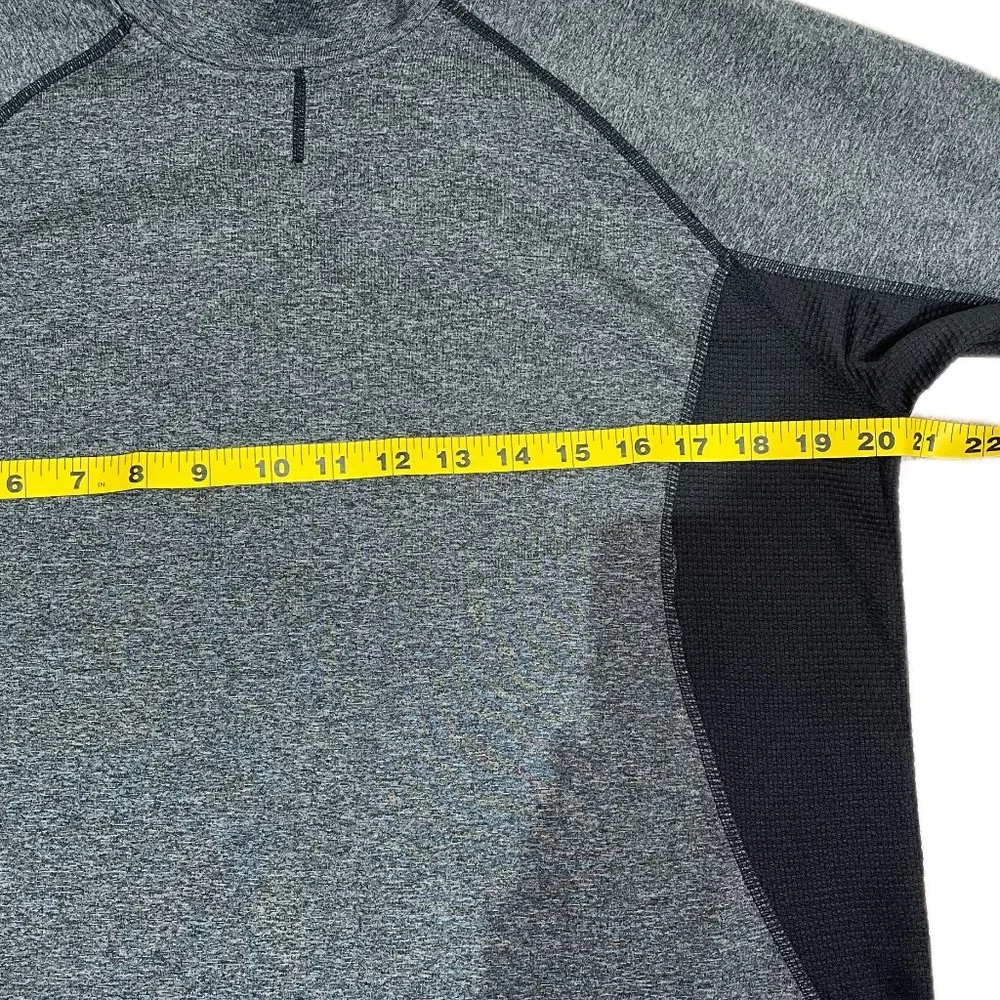 Spyder Men's Active Performance Pullover long sleeve Size M Dark Gray - Picture 6 of 7